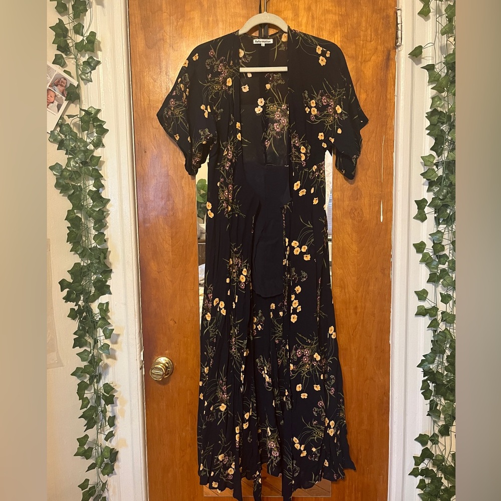 Winslow Floral Dress (Size S), Reformation